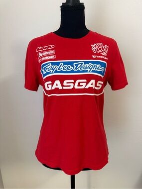 Troy Lee Designs GASGAS Red Logo Tee